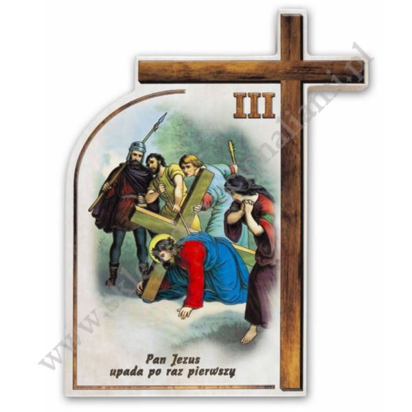 STACJE DROGI KRZYŻOWEJ - 23 x 30 cm - komplet - 50409