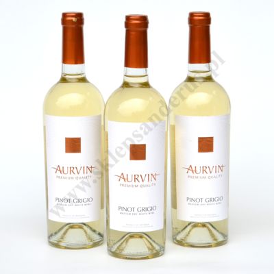 AURVIN PINOT GRIGIO - wino białe połwytrawne