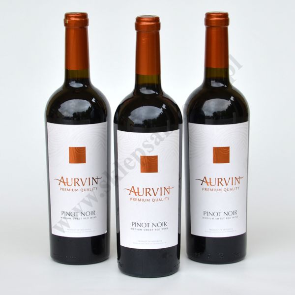AURVIN PINOT NOIR - wino czerwone półsłodkie