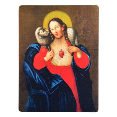 NAJŚWIĘTSZE SERCE JEZUSA Z MILEJCZYC - ikona 29 x 39 cm - 69151