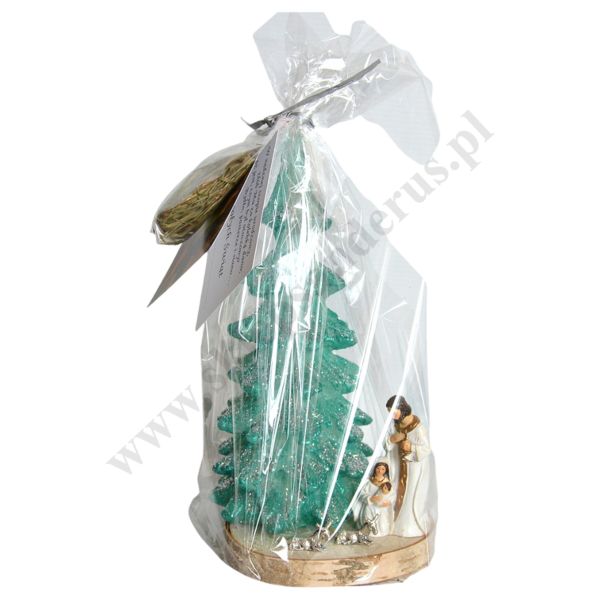 ŚWIECA NA BOŻE NARODZENIE - wys. 24 cm - 9499