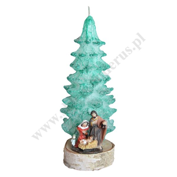 ŚWIECA NA BOŻE NARODZENIE - wys. 23.5 cm - 78757