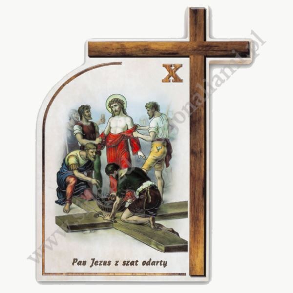 STACJE DROGI KRZYŻOWEJ - 23 x 30 cm - komplet - 50409