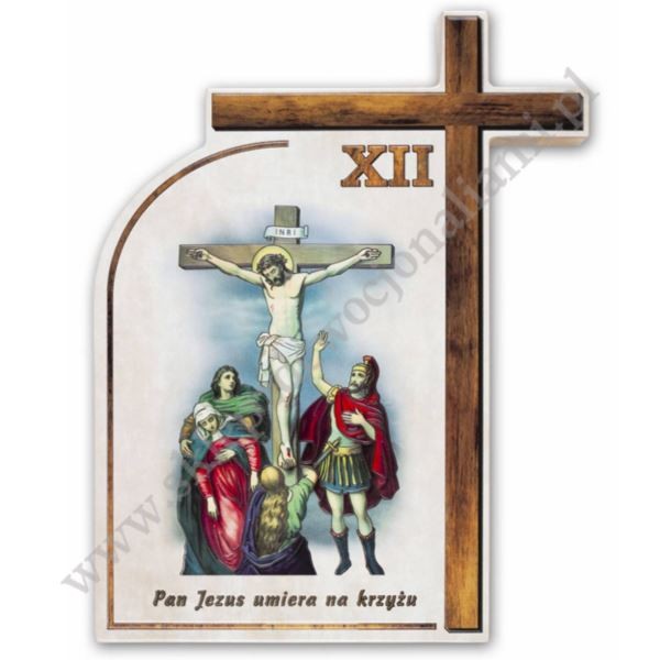 STACJE DROGI KRZYŻOWEJ - 23 x 30 cm - komplet - 50409