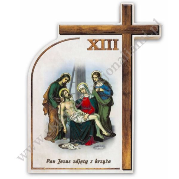 STACJE DROGI KRZYŻOWEJ - 23 x 30 cm - komplet - 50409