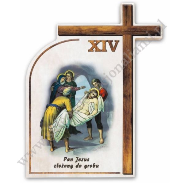 STACJE DROGI KRZYŻOWEJ - 23 x 30 cm - komplet - 50409