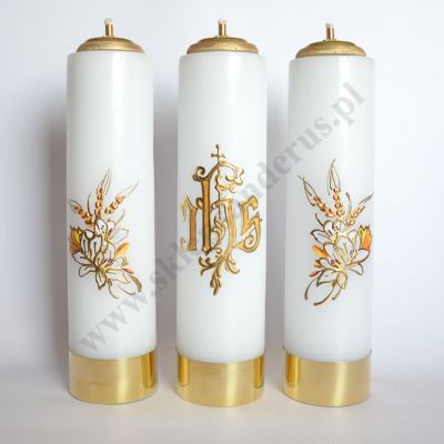 ŚWIECE EUCHARYSTYCZNE - wys. 30 cm - komplet - 69467