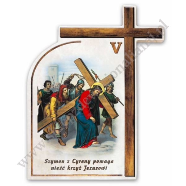 STACJE DROGI KRZYŻOWEJ - 30 x 40 cm - komplet - 50407