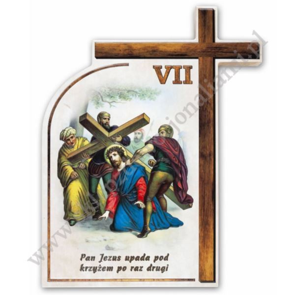 STACJE DROGI KRZYŻOWEJ - 30 x 40 cm - komplet - 50407