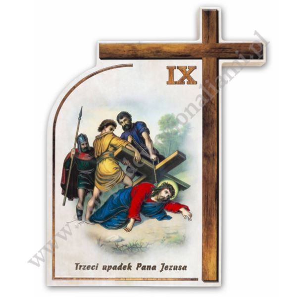 STACJE DROGI KRZYŻOWEJ - 30 x 40 cm - komplet - 50407