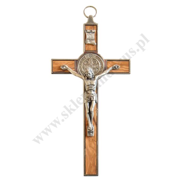 KRZYŻ ŚW. BENEDYKTA - wys. 19.5 cm - 3990