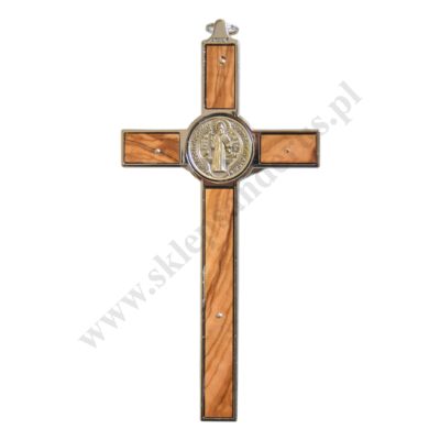 KRZYŻ ŚW. BENEDYKTA - wys. 19.5 cm - 3990