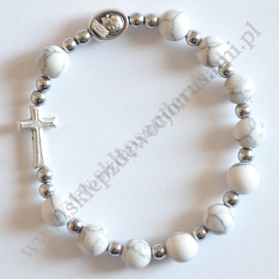 BRANSOLETKA HOWLIT BIAŁY - 50840