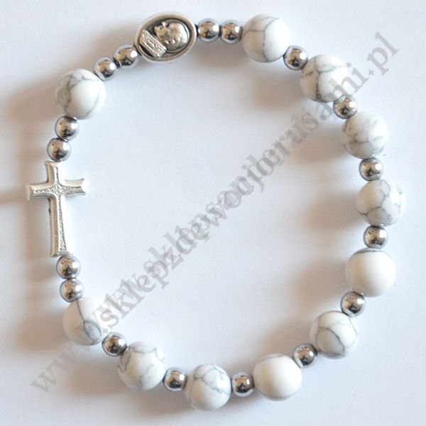BRANSOLETKA HOWLIT BIAŁY - 50840