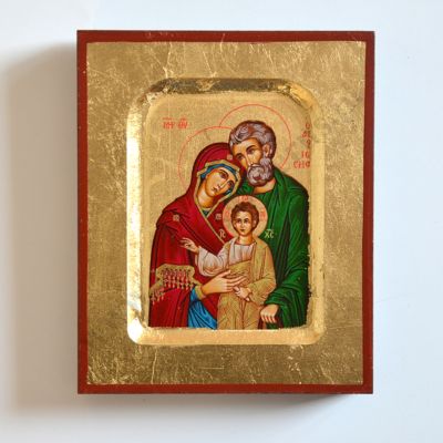 ŚWIĘTA RODZINA - ikona 10.3 x 12.7 cm - 83190