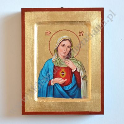SERCE MARYI -  ikona 14 x 18 cm - 87353