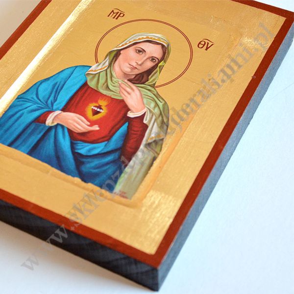 SERCE MARYI -  ikona 14 x 18 cm - 87353