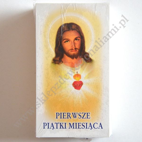 DZIEWIĘĆ PIERWSZYCH PIĄTKÓW MIESIĄCA - obrazek 6.5 x 12 cm - paczka 100 szt. - 0537