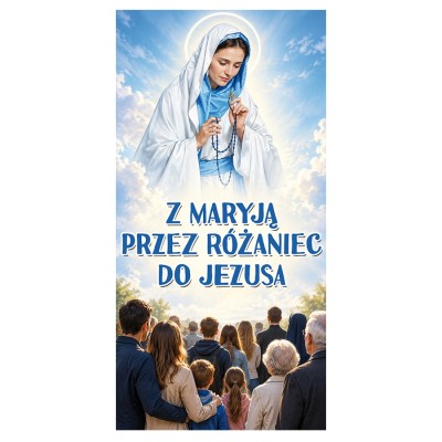 RÓŻANIEC - BANER DEKORACYJNY - WZÓR 158