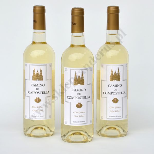 CAMINO DE COMPOSTELLA - wino mszalne - białe półsłodkie
