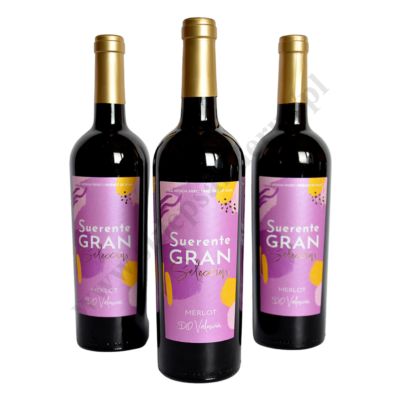 SUERENTE GRAN SELECCION MERLOT - wino czerwone półsłodkie