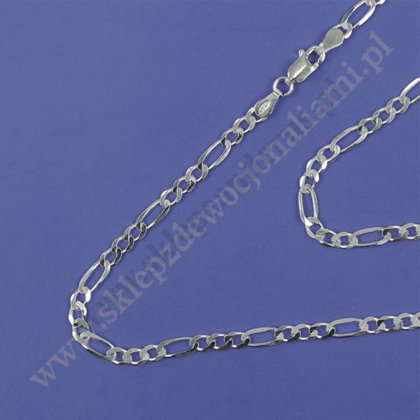 ŁANCUSZEK - długość 50 cm, szerokość 3.7 mm - 0044