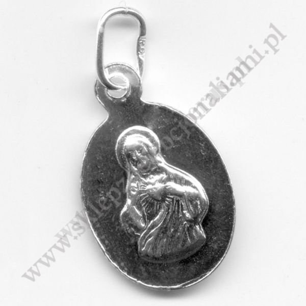 MEDALIK M.B. SZKAPLERZNEJ - wys.1.4 cm
