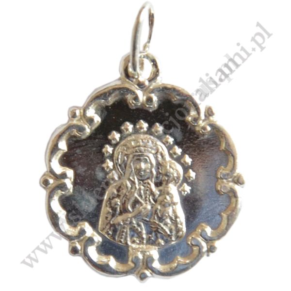 MEDALIK M.B.CZĘSTOCHOWSKA - SERCE PANA JEZUSA - wys. 1.9 cm - M219