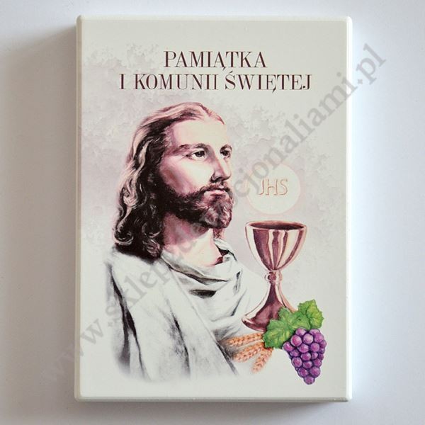 PAMIĄTKA I KOMUNII ŚWIĘTEJ - 10 x 14 cm - 10715