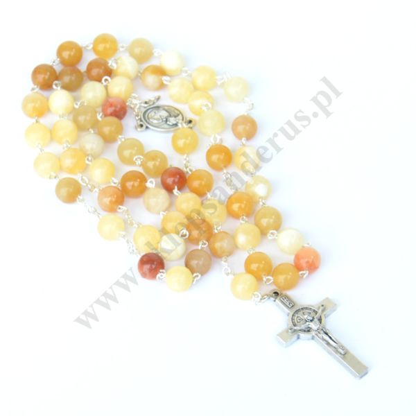 RÓŻANIEC JADEIT SŁONECZNY - 30098