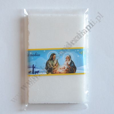 OPŁATKI WIGILIJNE NISKOGLUTENOWE -  KOMPLET 5 MAŁYCH - FOLIJKA - 78948
