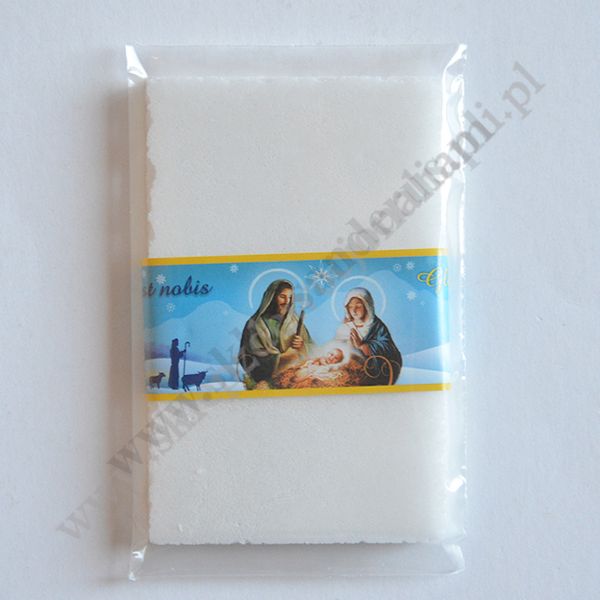 OPŁATKI WIGILIJNE NISKOGLUTENOWE -  KOMPLET 5 MAŁYCH - FOLIJKA - 78948