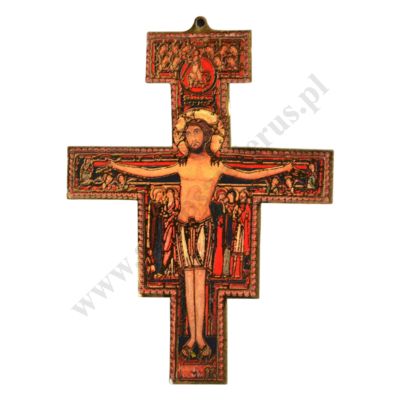 KRZYŻ ŚW. FRANCISZKA - wys. 10 cm - 30548