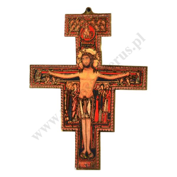KRZYŻ ŚW. FRANCISZKA - wys. 10 cm - 30548