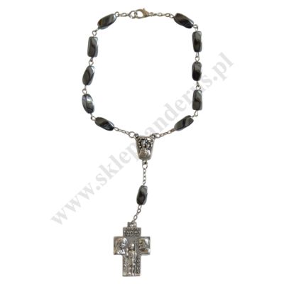 DZIESIĄTEK RÓŻAŃCA HEMATYT - 85615