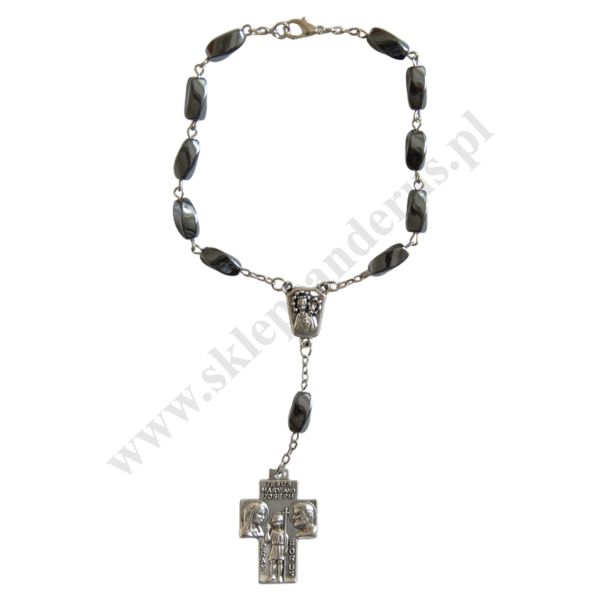 DZIESIĄTEK RÓŻAŃCA HEMATYT - 85615