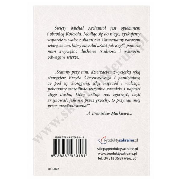 MODLITWY DO ŚW. MICHAŁA ARCHANIOŁA