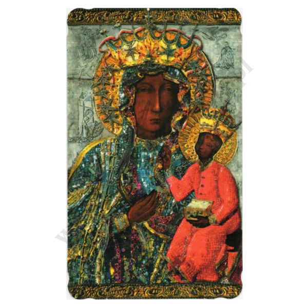 MATKA BOŻA CZĘSTOCHOWSKA - obrazek 9 x 14.7 cm - paczka 100 szt. - 30160