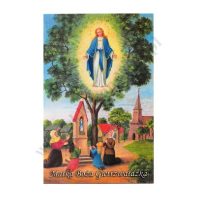 MATKA BOŻA GIETRZWAŁDZKA - format 6.5 x 10 cm - paczka 100 szt. - 43243