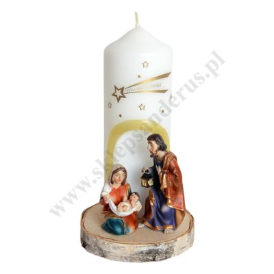ŚWIECA NA BOŻE NARODZENIE - wys. 29 cm - 83057