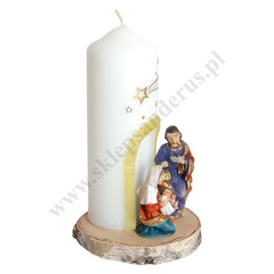 ŚWIECA NA BOŻE NARODZENIE - wys. 29 cm - 83057