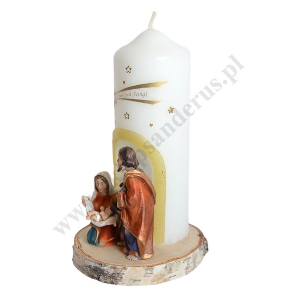 ŚWIECA NA BOŻE NARODZENIE - wys. 29 cm - 83057