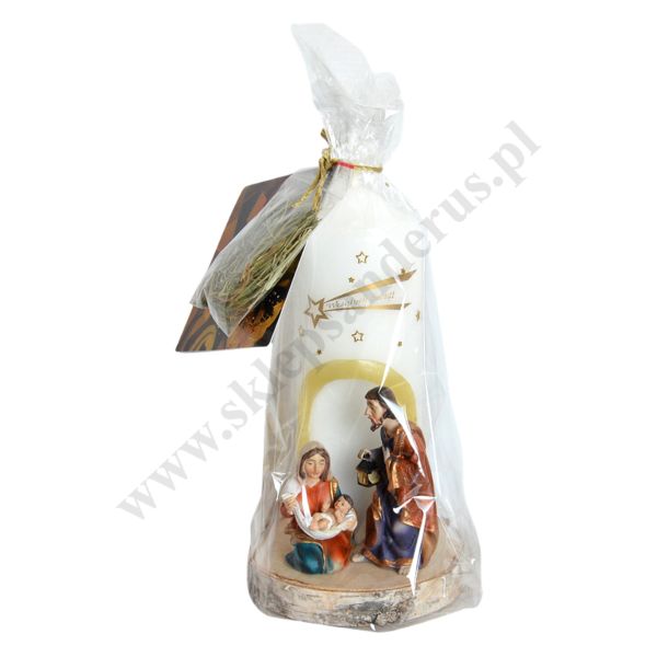ŚWIECA NA BOŻE NARODZENIE - wys. 29 cm - 83057