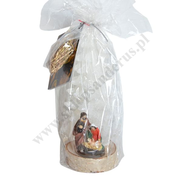 ŚWIECA NA BOŻE NARODZENIE - wys. 24 cm - 83053