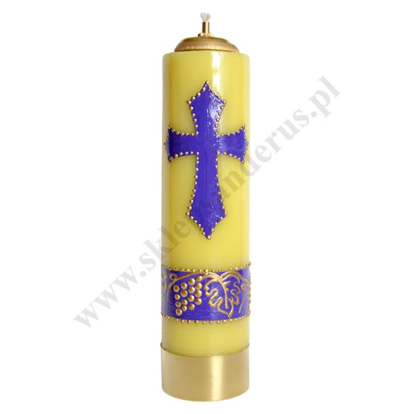 ŚWIECA OŁTARZOWA OLEJOWA - wys. 30 cm - 25487