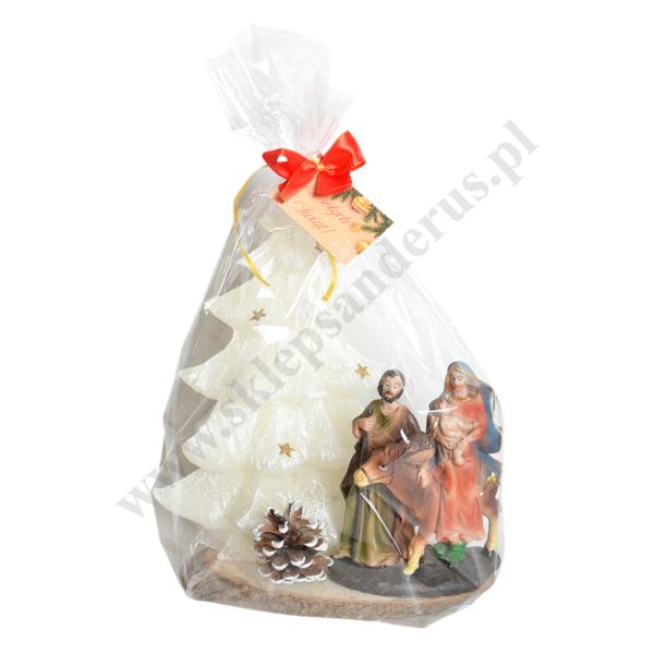 BOŻONARODZENIOWY STROIK - wys. 29 cm - 61458