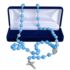 RÓŻANIEC AKWAMARYN W ETUI - 88818