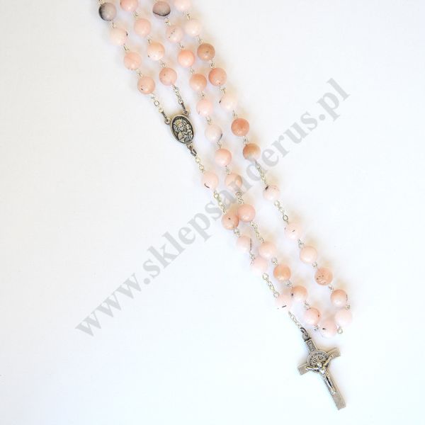 RÓŻANIEC OPAL RÓŻOWY - 5838