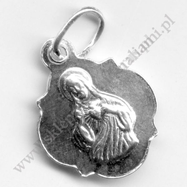 MEDALIK M.B. NIEUSTAJĄCEJ POMOCY - wys.1.3 cm
