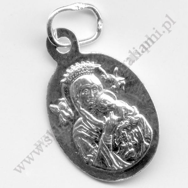 MEDALIK M.B. NIEUSTAJĄCEJ POMOCY - wys.1.5 cm